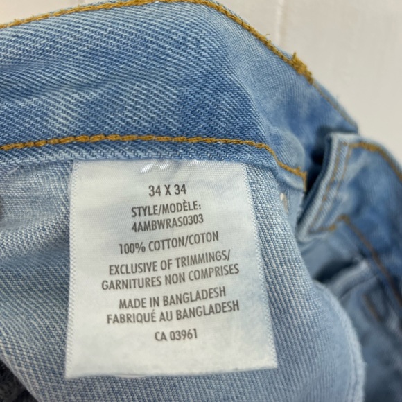 Vintage High Waist Raw Hem Denim Shorts Sz 32 - Picture 8 of 9